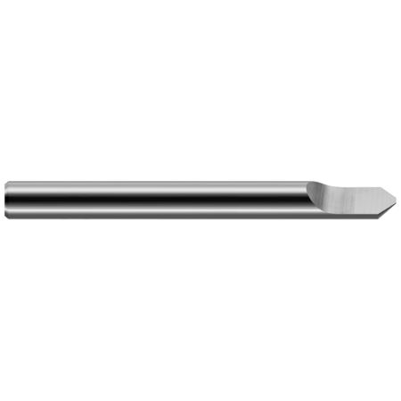 Engraving Cutter - Tipped Off, 0.2500"", Included Angle: 30 Degrees -  HARVEY TOOL, 25230